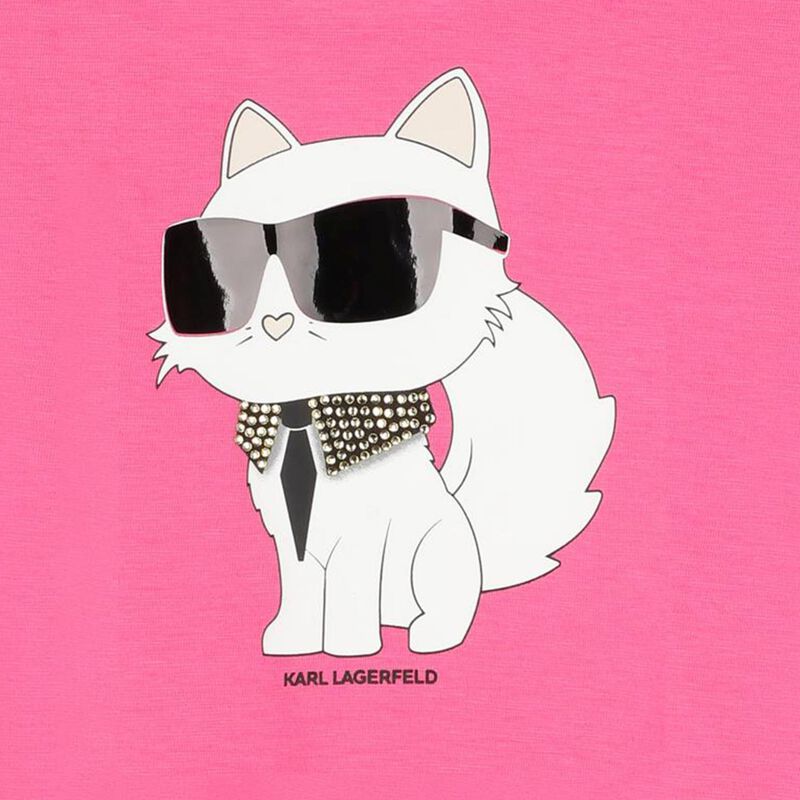 Karl Lagerfeld Choupette T-Shirt 10Y - 16Y image number 2