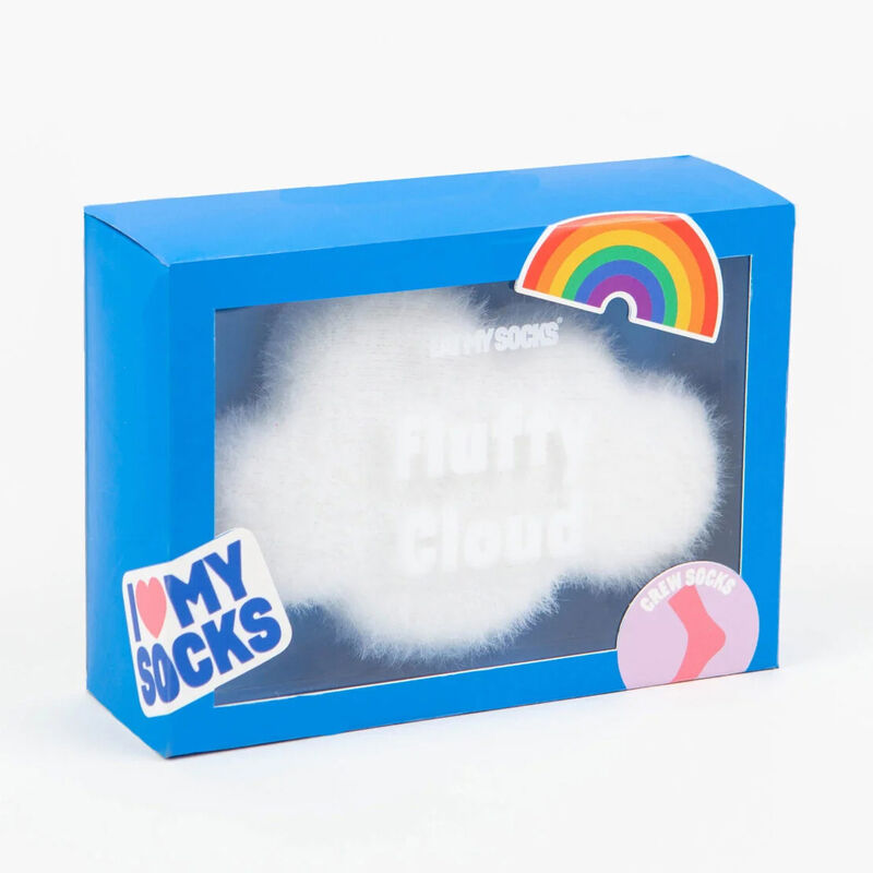 Eat My Socks Fluffy Cloud Socks image number 1