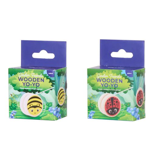 Discovery Zone Garden Friends Wooden Yo-Yo - Assorted