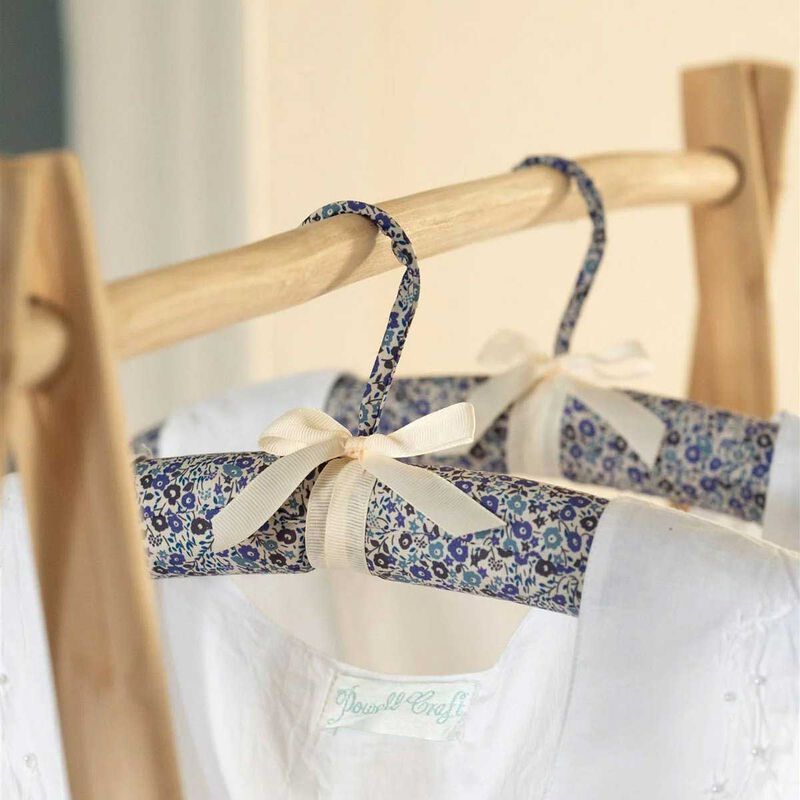 Forever England Mini Floral Blue Pink Coathanger image number 2