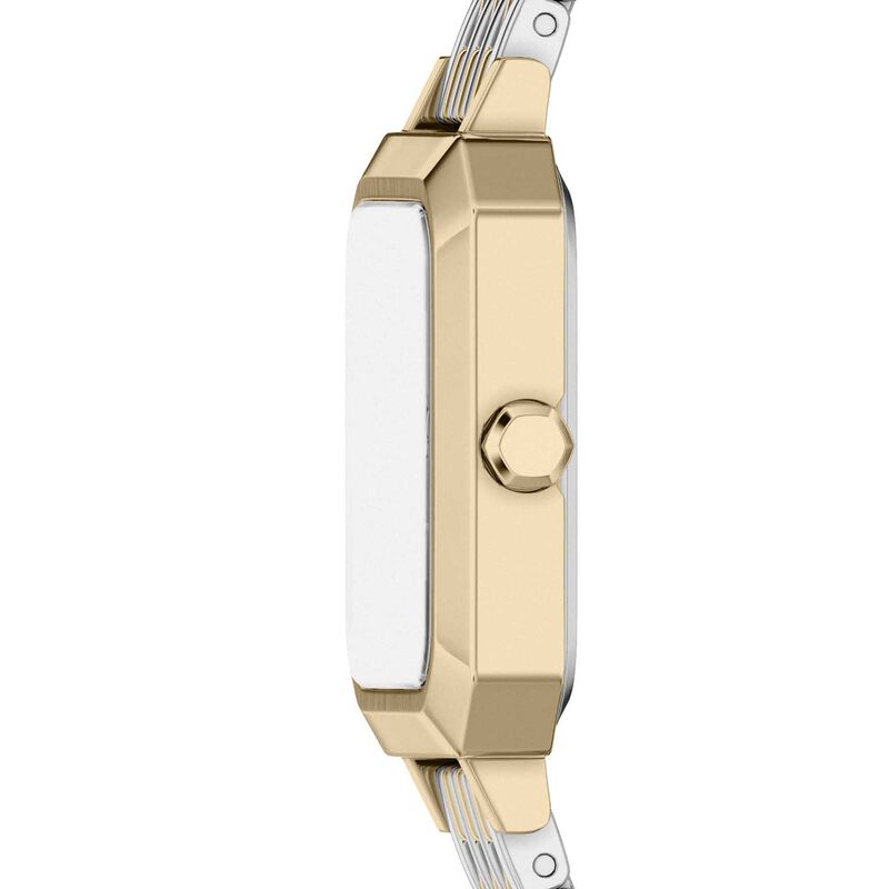 Armani Exchange Three-Hand Two-Tone Stainless Steel Watch image number 2
