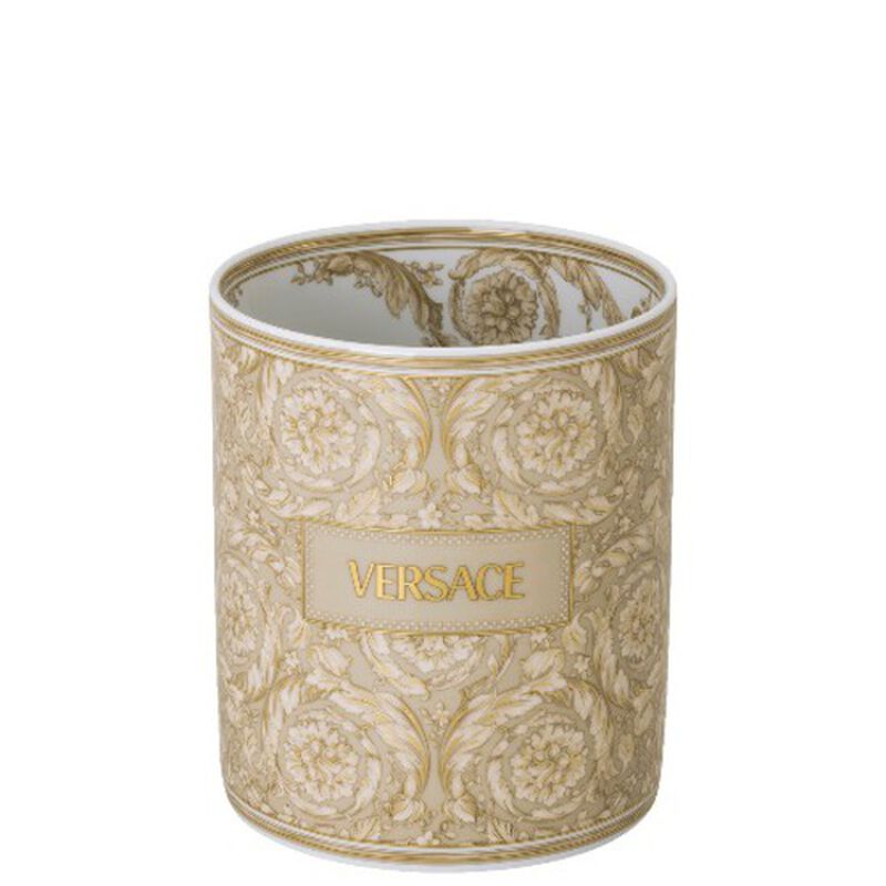 Versace Barocco Beige Vase 18cm image number 0