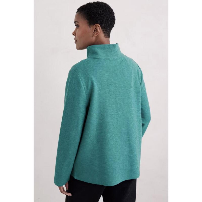 Seasalt Cornwall Last Boat Sweatshirt Rockpool image number 1