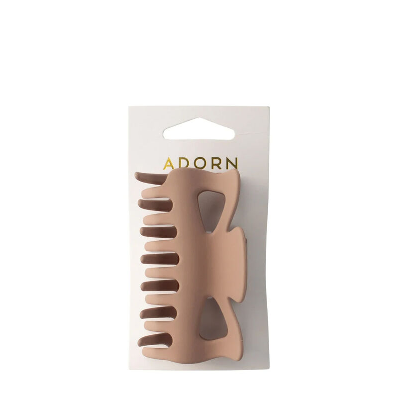Adorn by Mae Claw Grip Matte Tan 9cm image number 0