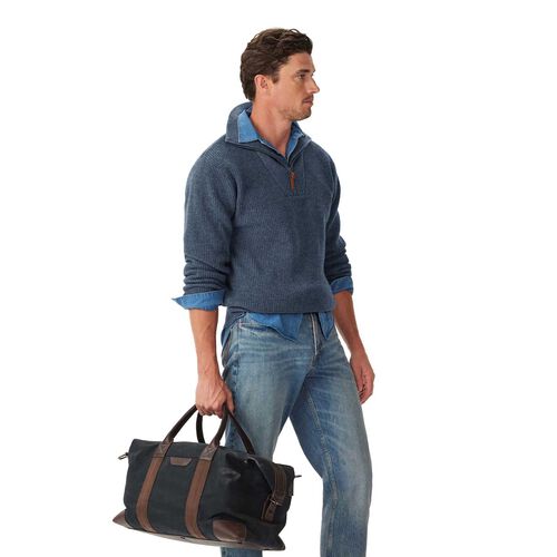 R.M. Williams Linton Lambswool 1/4 Zip Knit