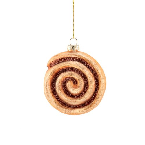 Sass & Belle Cinnamon Bun Shaped Bauble