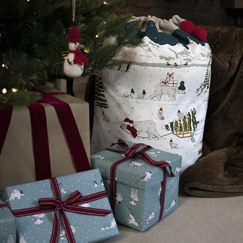 Sophie Allport Christmas Sack - Snow Season image number 1