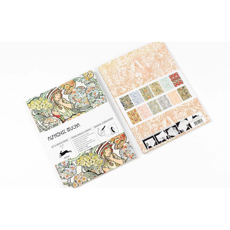 Alphonsa Mucha Gift & Creative Papers Book image number 1
