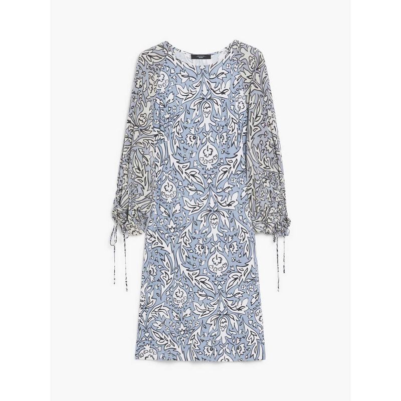 Weekend Max Mara Orata Flowing Jersey Silk Dress image number 2