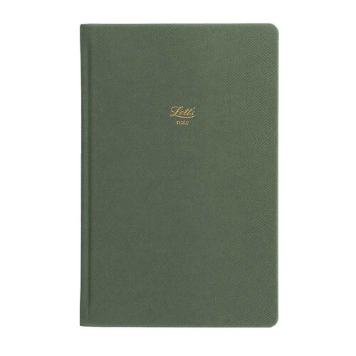 Letts of London Legacy A5 Ruled Notebook - Pine