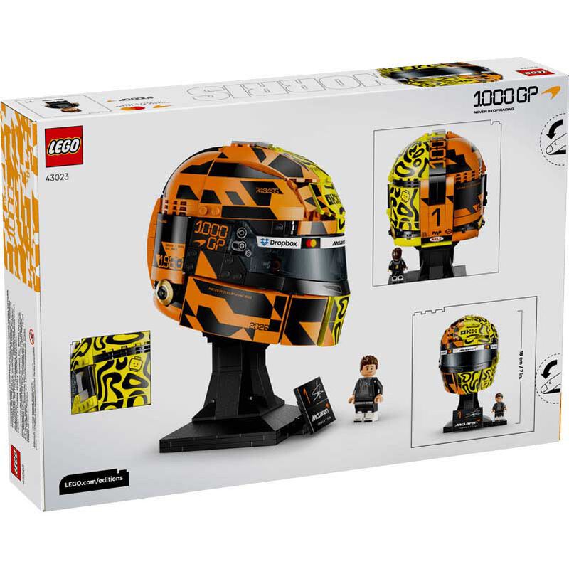 LEGO Editions Mclaren Mastercard F1&reg; Team Lando Norris Helmet image number 2