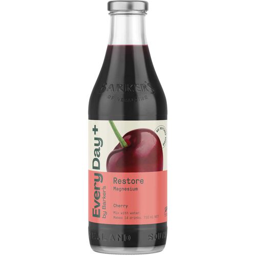Barker's EveryDay+ Cherry Restore Syrup 710ml