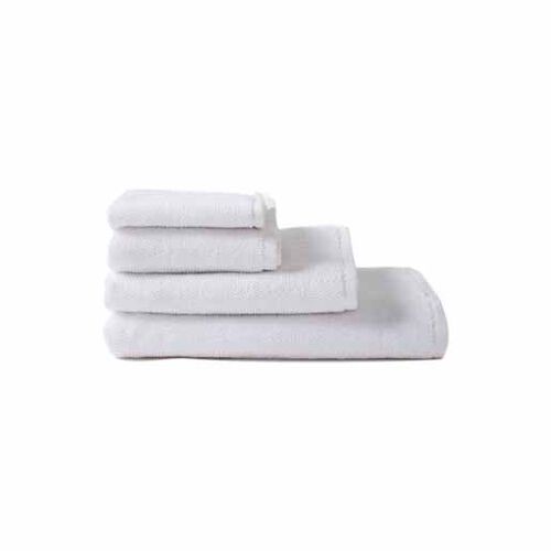 Città Classic Cotton Bath Towel  White - 80x150cm