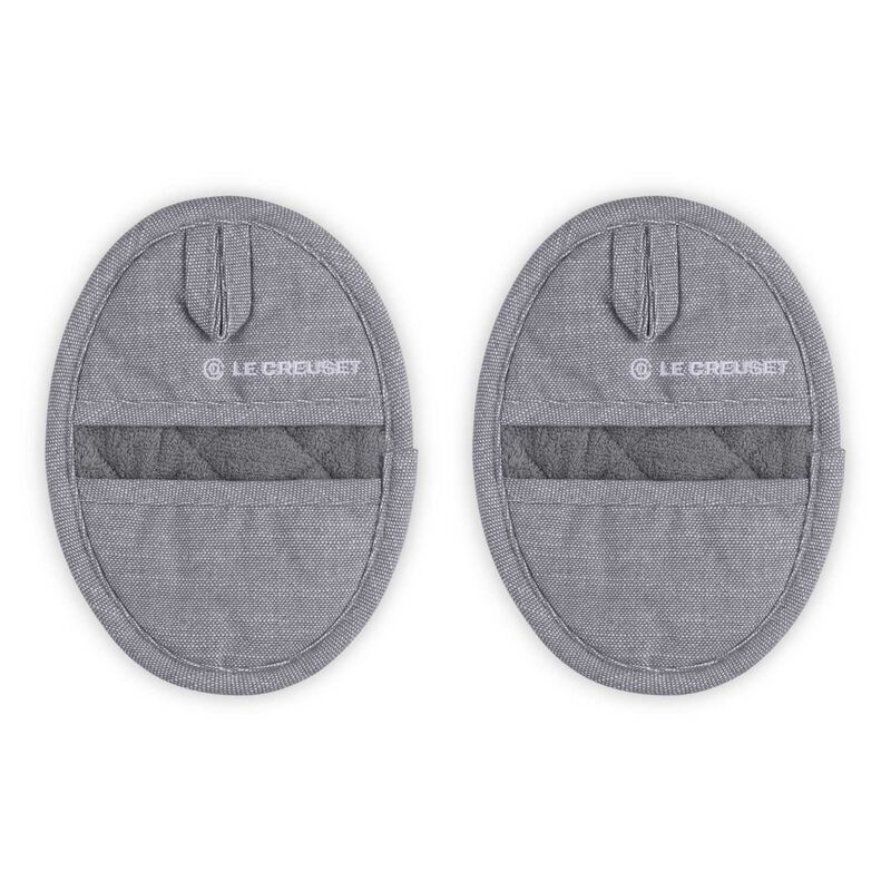 Le Creuset Oval Pot Holder Set of 2 - Charbon image number 0