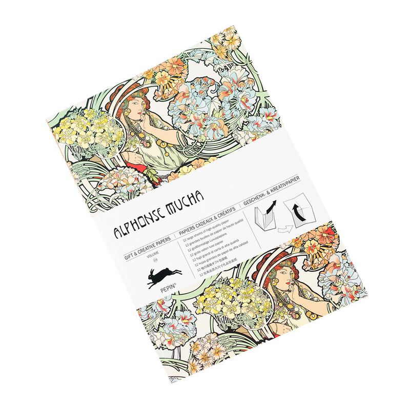 Alphonsa Mucha Gift & Creative Papers Book image number 0