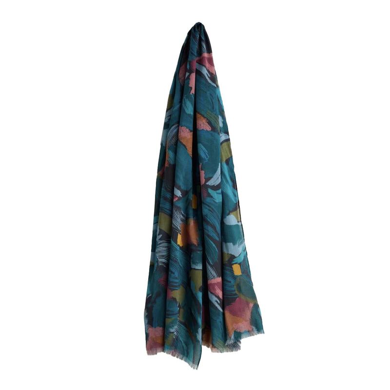 Seasalt Cornwall May Garland Scarf Lelant Abstract Mix image number 0