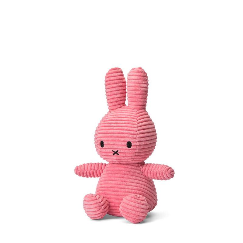 Miffy Plush Miffy Eco Corduroy Bubblegum Pink 23 cm image number 1