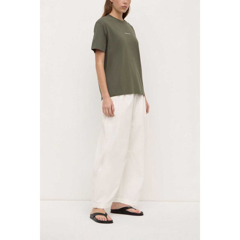 Assembly Label Womens Atelier Logo Tee Moss image number 3