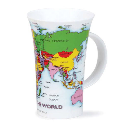 Dunoon Glencoe Map Of The World Mug