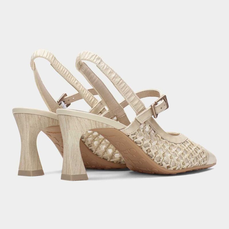 Hispanitas Giorgia Raffia Slingback Heel image number 2