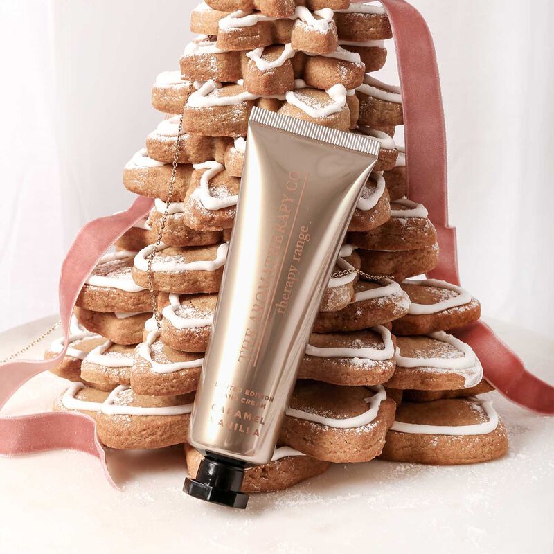 Therapy Caramel Vanilla Festive Hand Cream 50ml image number 1