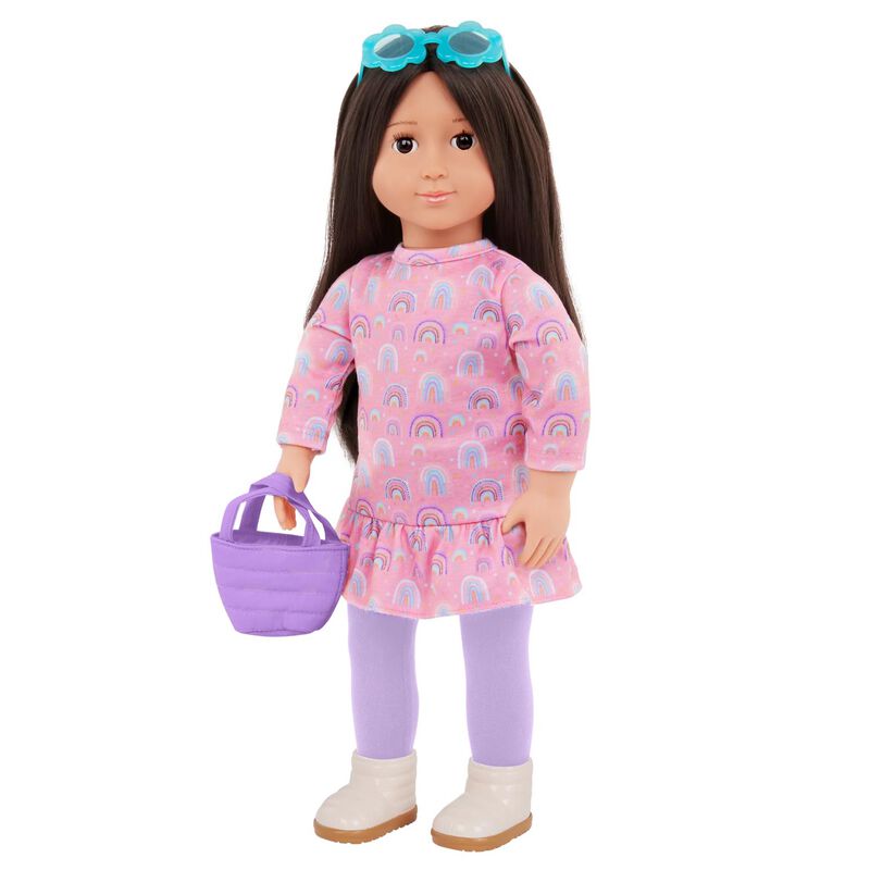 Our Generation Dolls Regular Outfit - Bright as a Rainbow image number 2