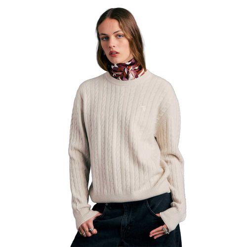 Karen Walker Classic Cable Knit Sweater