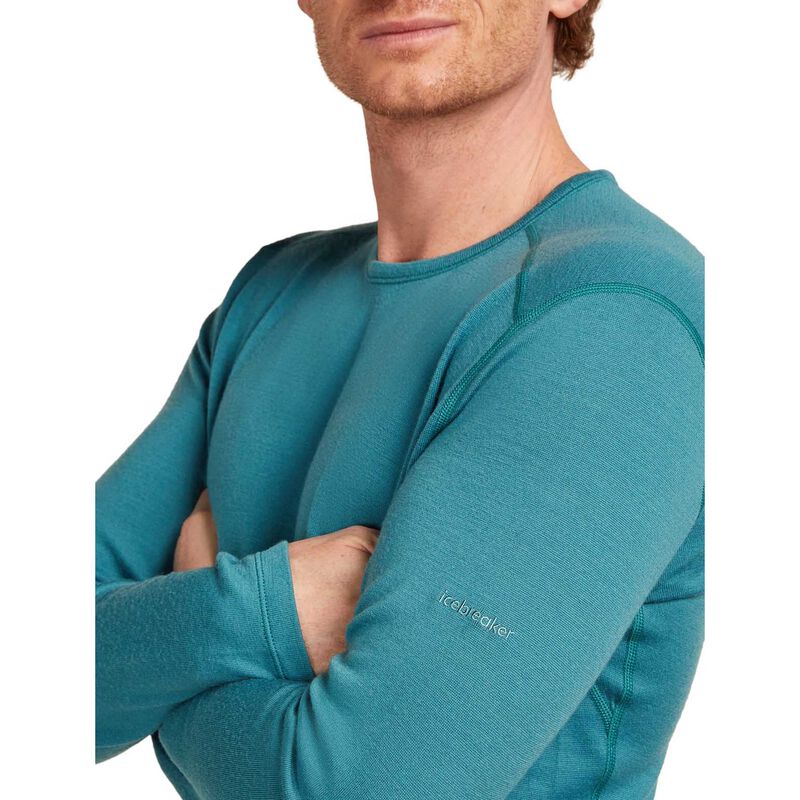 Icebreaker Mens Merino 260 Tech Long Sleeve Crew Neck Thermal Top image number 10