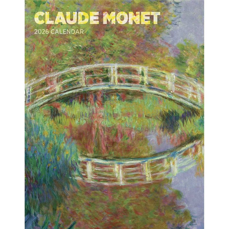 Pomegranate Claude Monet 2026 Mini Wall Calendar image number 0