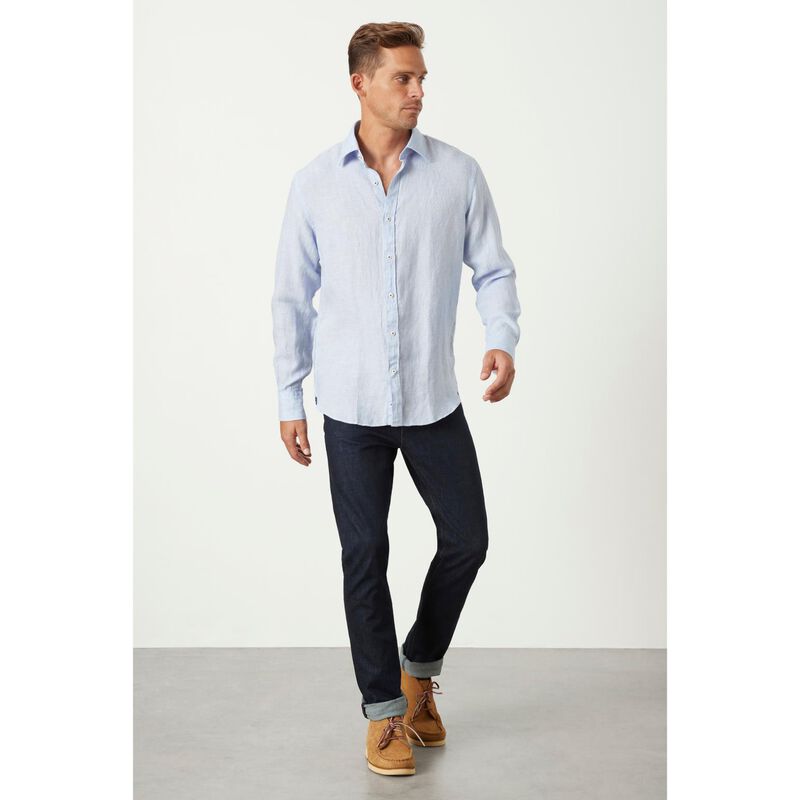 M.J. Bale Bradfield Linen Shirt image number 5