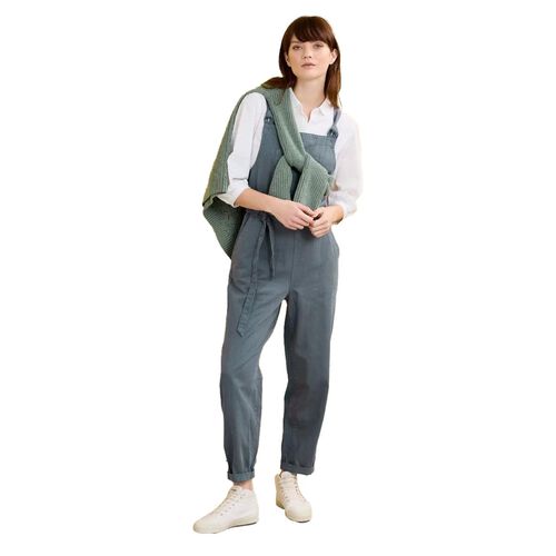 Seasalt Cornwall Heather Bell Jumpsuit V2 Nickel