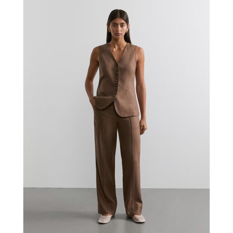 JAG Kayla Linen Vest image number 3
