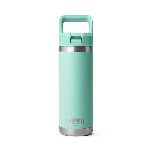 YETI Rambler&reg; 18oz (530ml) Insulated Water Bottle with Colour-Matched Straw