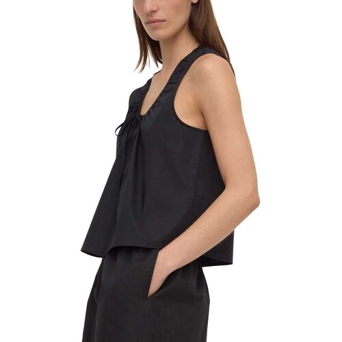 Assembly Label Holly Cotton Tie Top Black