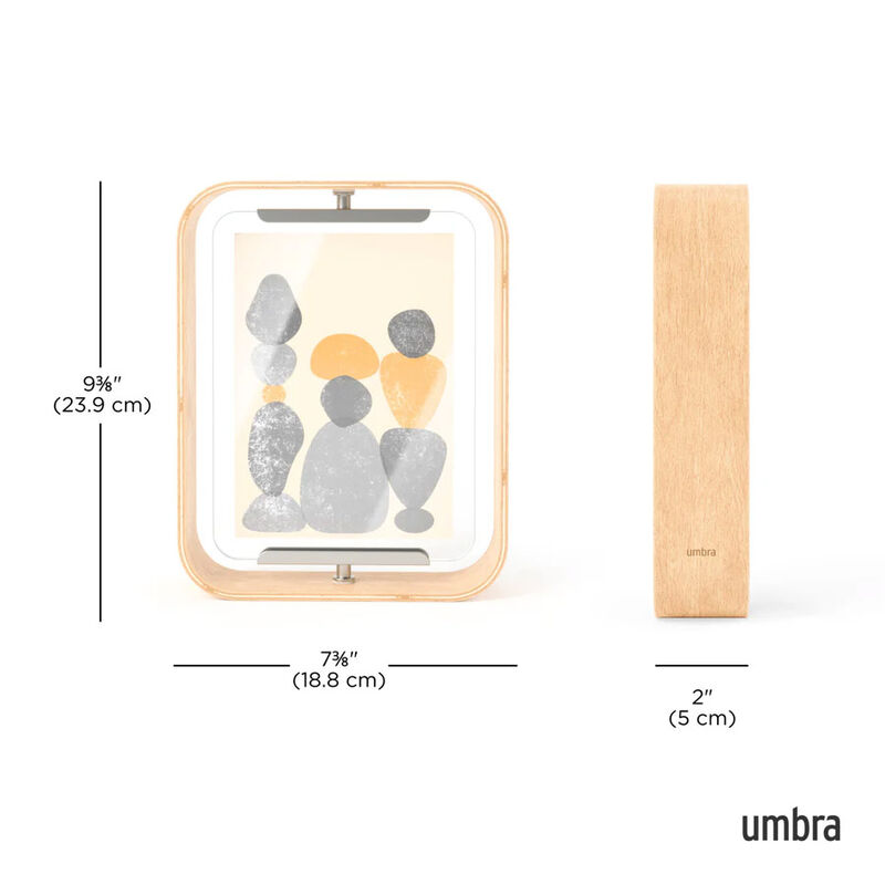 Umbra Bellwood Desk Frame 5x7 Natural image number 3