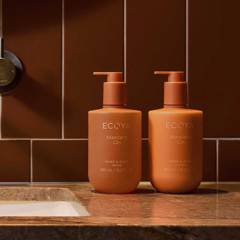ECOYA Hand & Body Wash Mandarin Gin 450ml image number 1