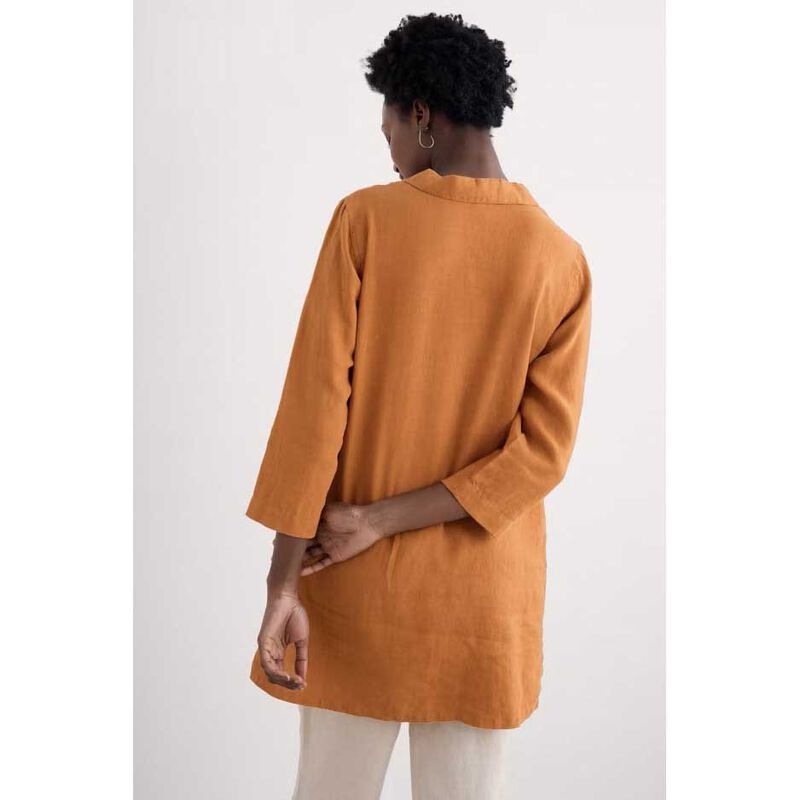 Seasalt Cornwall Tide Clock Tunic Cumin image number 1