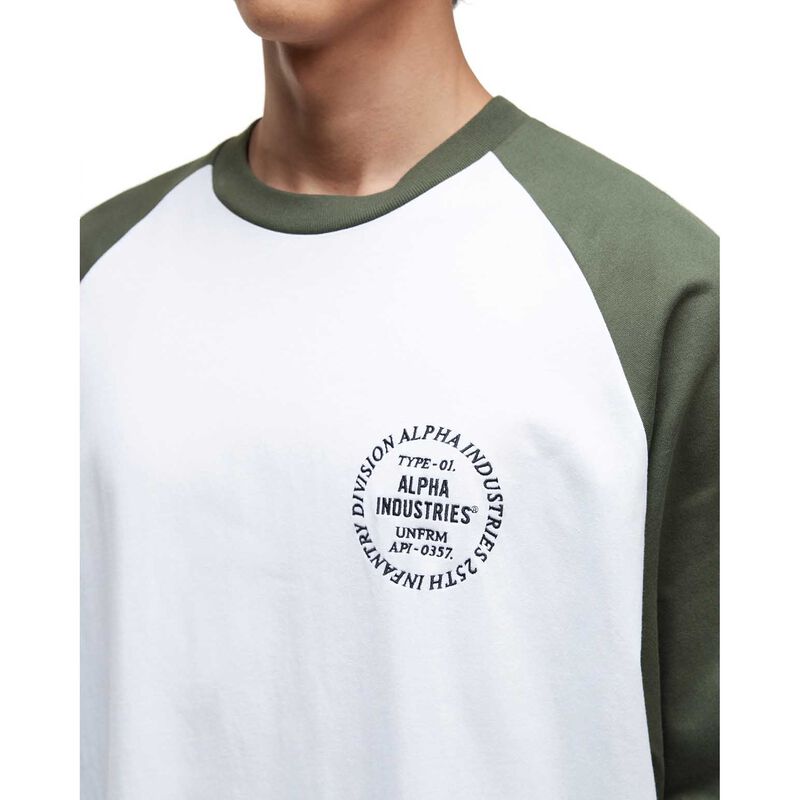 Alpha Industries UNFRM LS Raglan T-Shirt image number 2