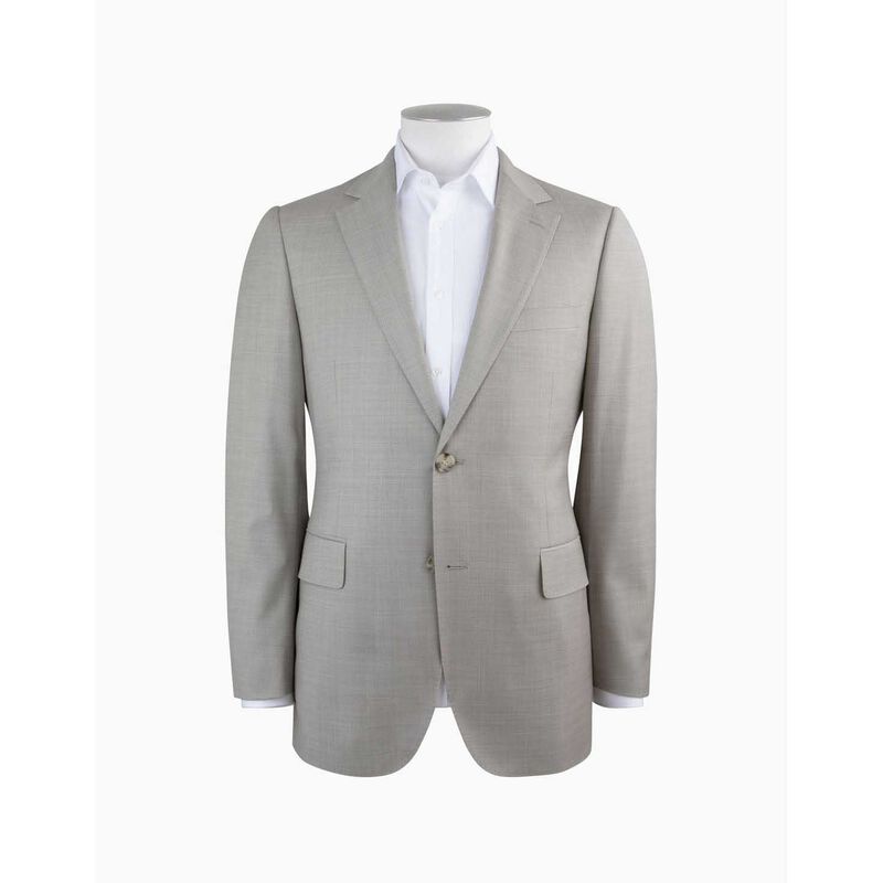 Rembrandt Cooper Beige Sharkskin Suit Jacket image number 2