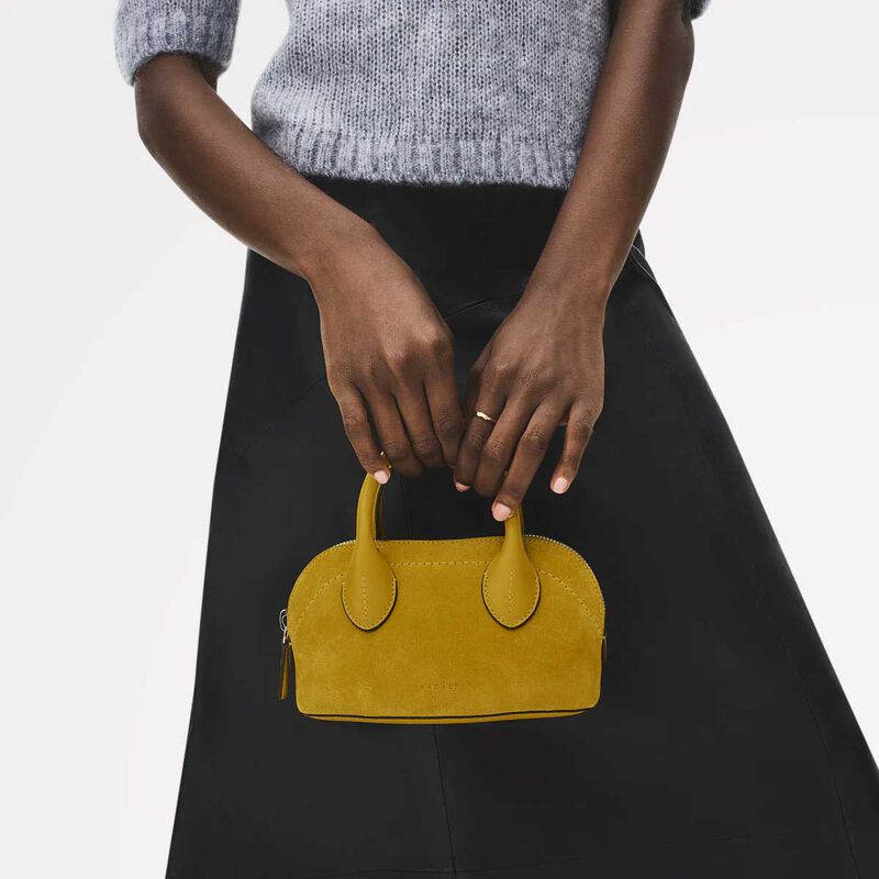 Radley The Muriel Suede Micro Ziptop Grab Bag image number 1