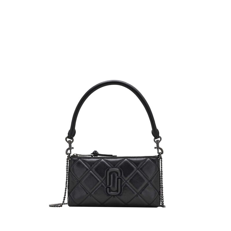 MARC JACOBS The Quilted Leather Snapshot Pochette image number 0