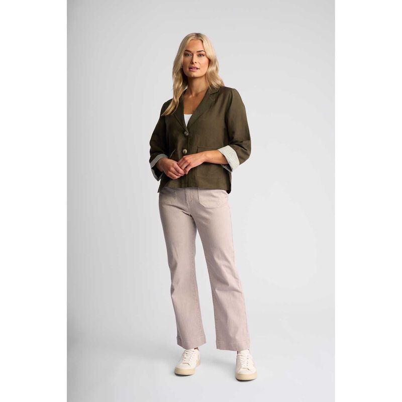 Vassalli Jacket With Contrast Stripe Cuff image number 3