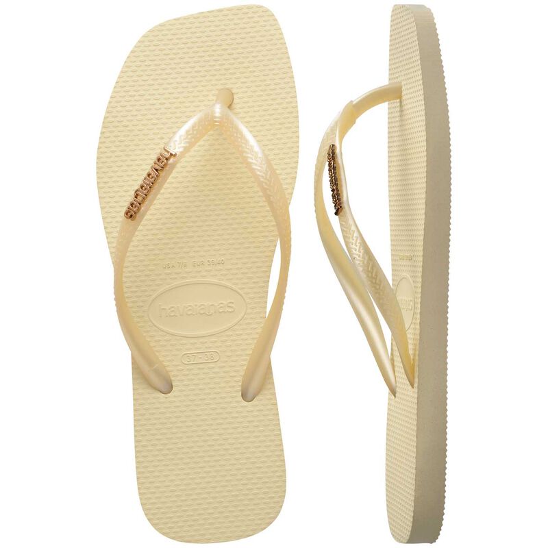 Havaianas Slim Square Logo Metallic 9256 image number 3