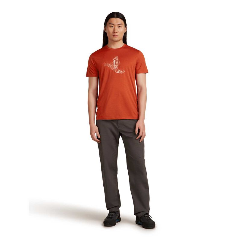 Icebreaker M Merino 150 Tech Lite SS Tee Skiing Yeti image number 11
