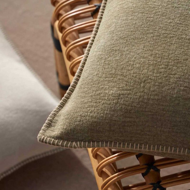 Weave Home Alba Cushion With Feather Inner 50x50cm image number 2