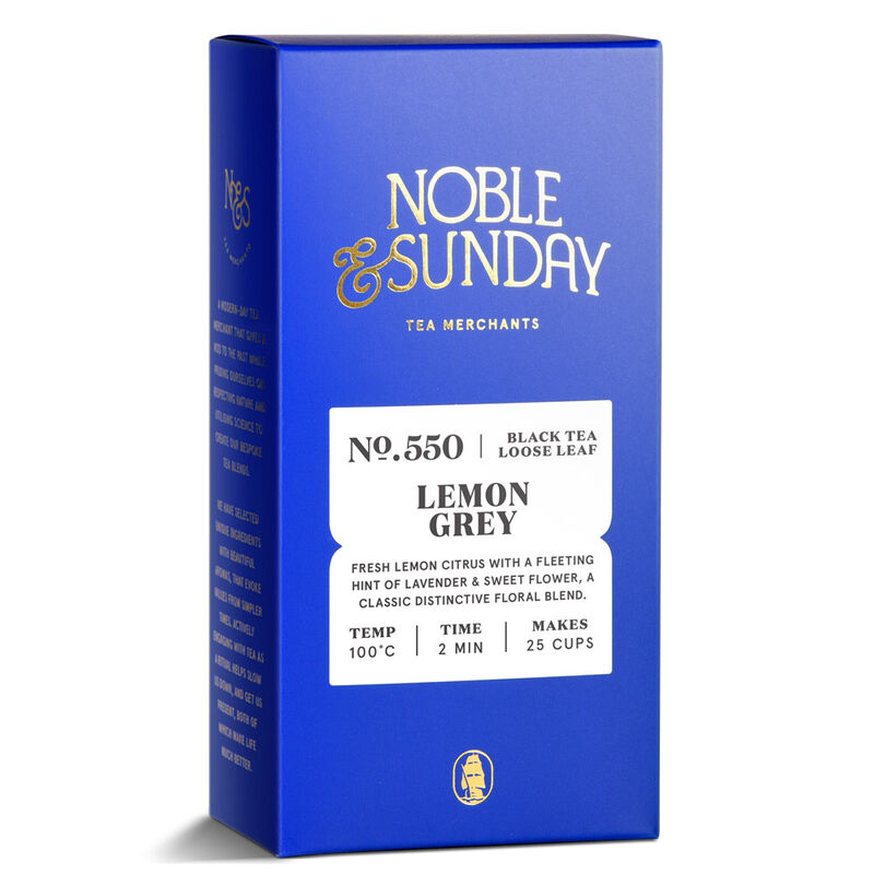 Noble & Sunday Lemon Grey Black Blend 65g image number 0