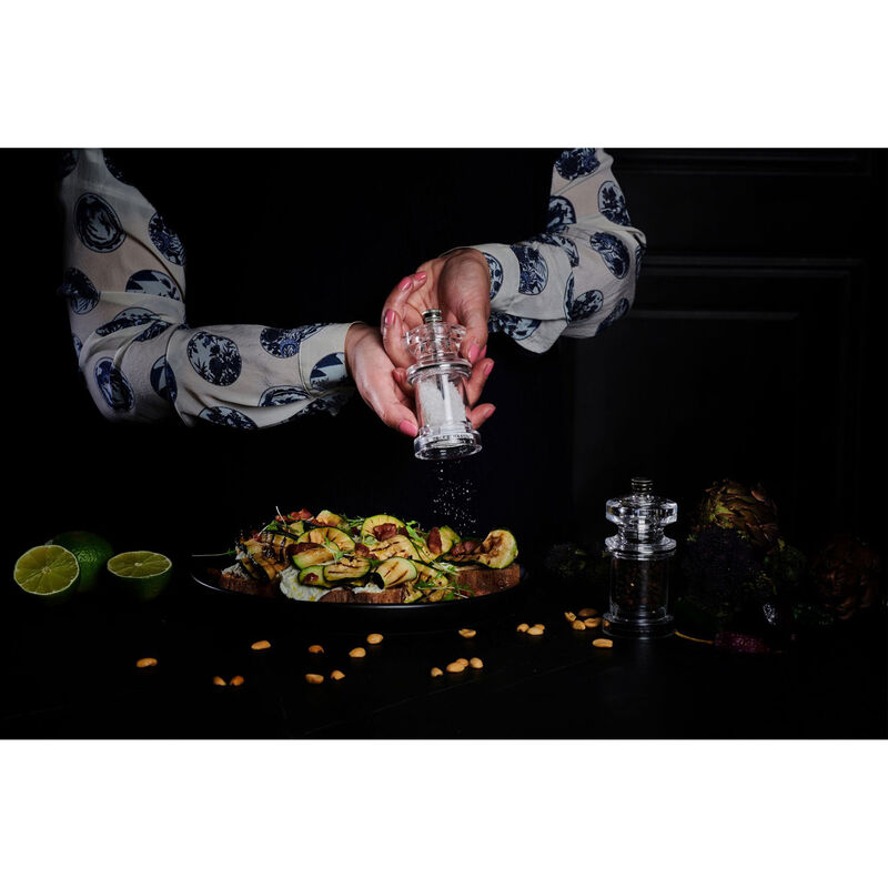 Cole & Mason 675 Acrylic Salt Mill 11.8cm image number 2