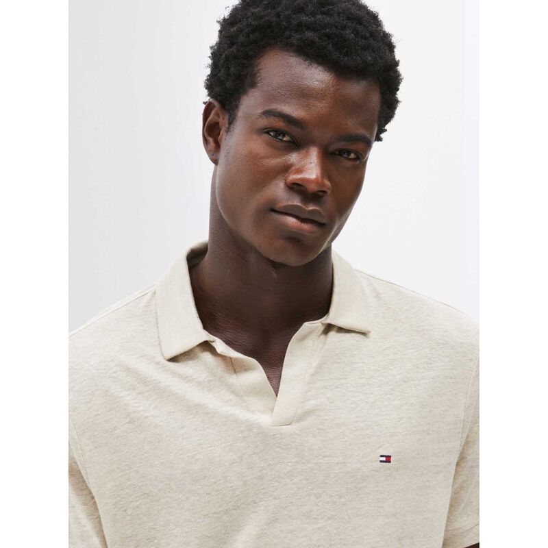 Tommy Hilfiger Regular Fit Linen Polo Shirt image number 2
