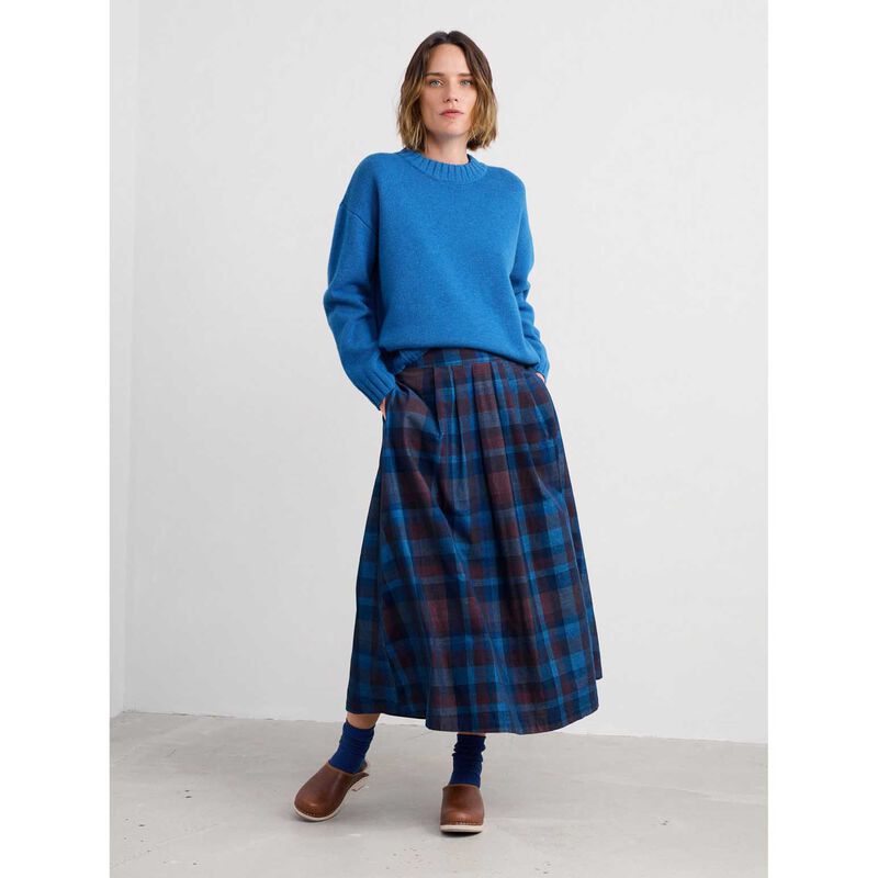 Seasalt Cornwall Day Dream Skirt Honesty Sea Cave image number 1