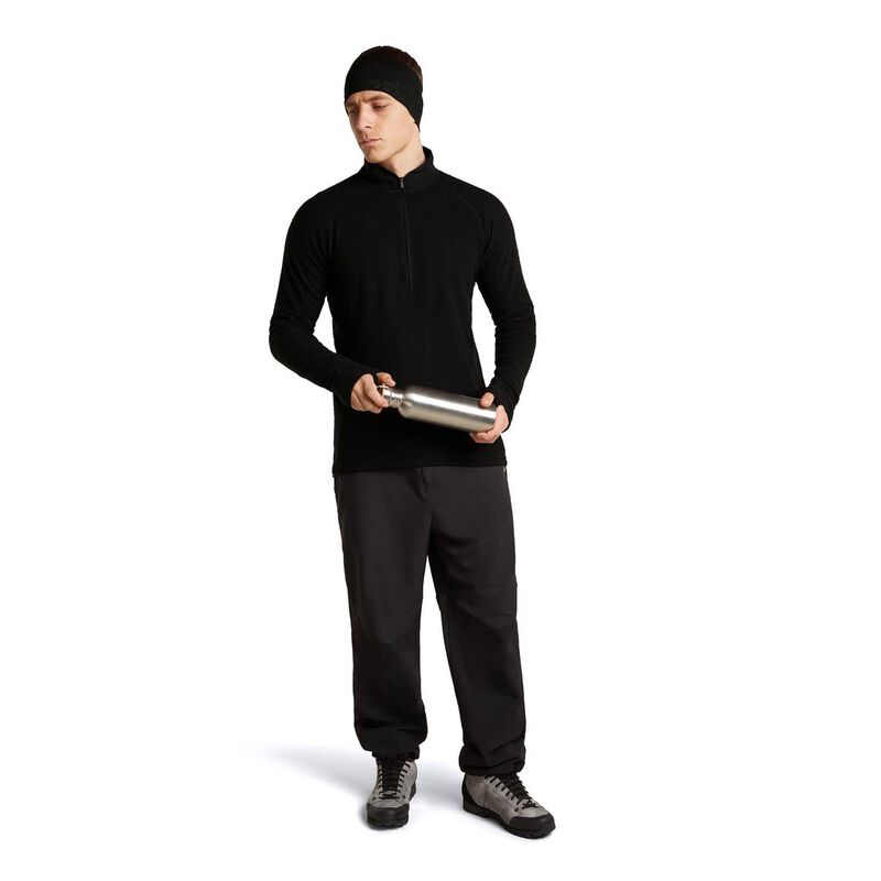 Icebreaker M Merino 400 RealFleece Peaksland LS Half Zip image number 3